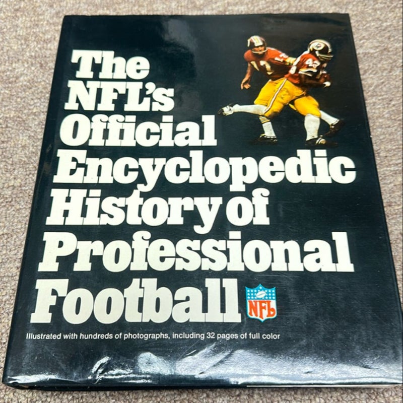 The NFL’s official encyclopedic history of professional football
