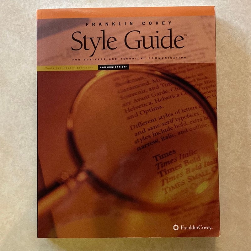 Franklin Covey Style Guide