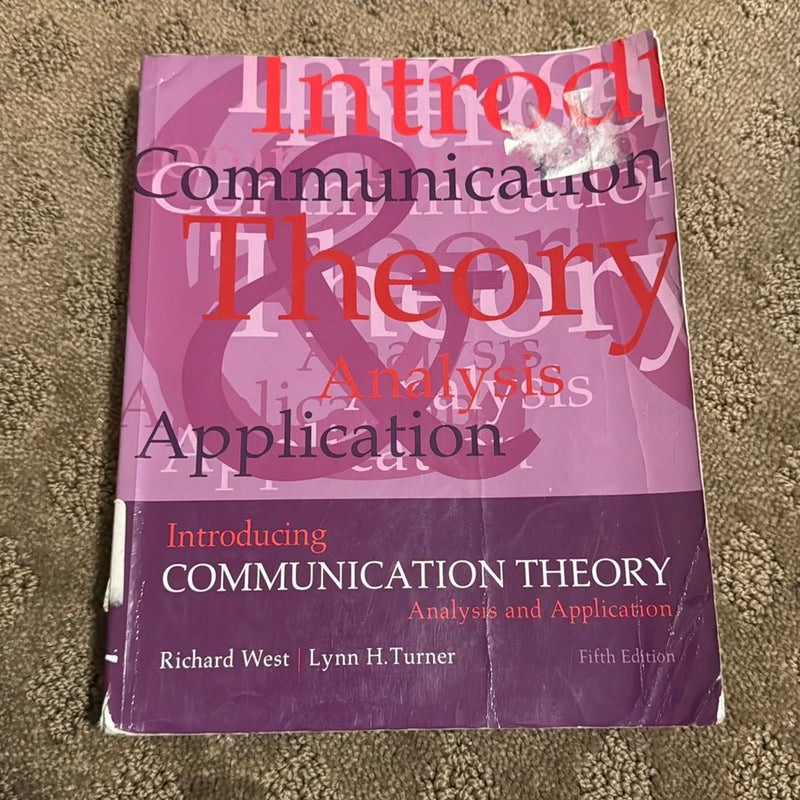 Introducing Communication Theory: Analysis and Application