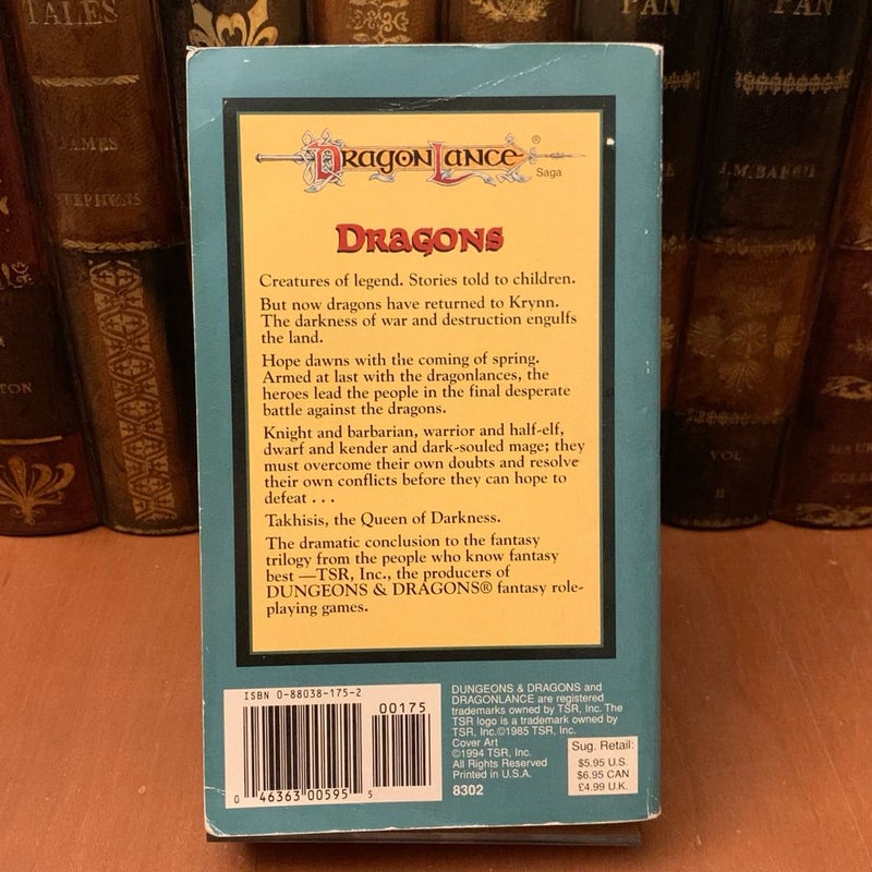 Vintage DragonLance: Dragons of Spring Dawning, Chronicles 3