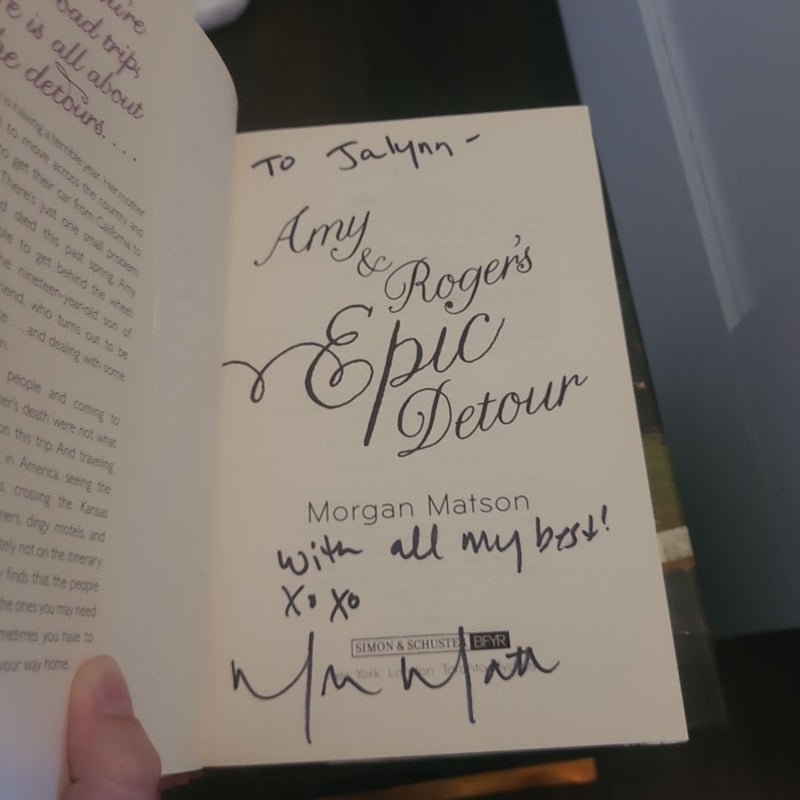 SIGNED Amy and Roger's Epic Detour