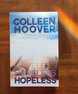 SIGNED Hopeless by Colleen Hoover INDIE OOP Original Retired Rare Cover Romance