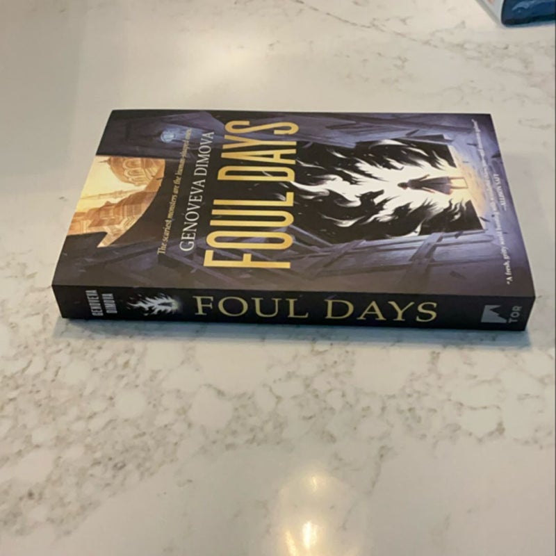 New! Signed! Foul Days 