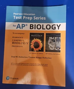 Pearson Education Test Prep Series for AP Biology
