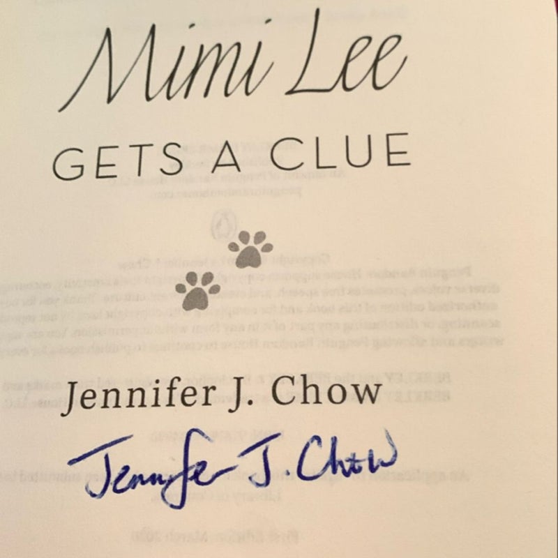 Mimi Lee Gets a Clue FREE Signed ✍️ARC with Where’d You Go Bernadette