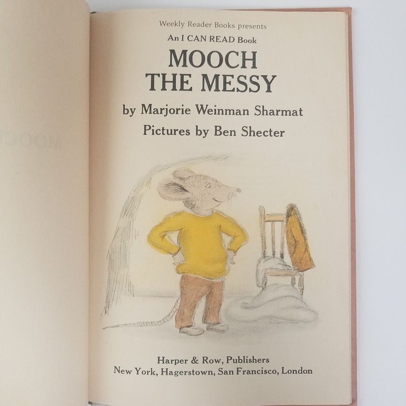 Mooch the Messy (An I Can Read)