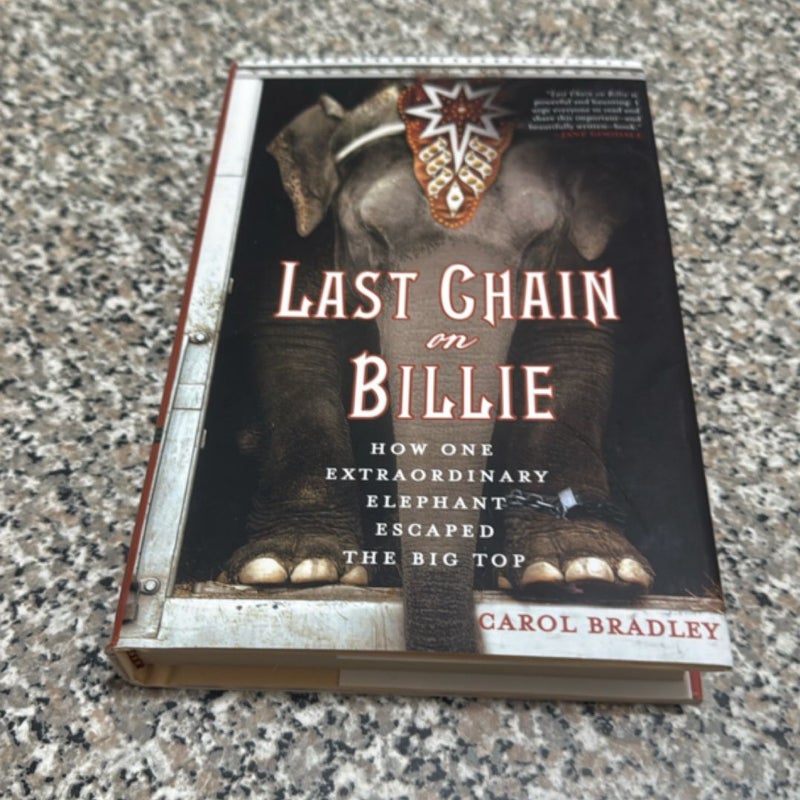 Last Chain on Billie First Edition