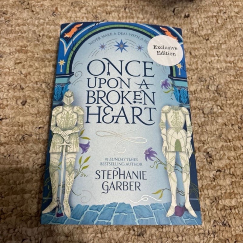 Waterstones exclusive paperback once upon a broken heart trilogy oop