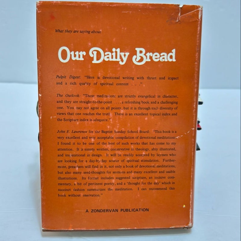 Our daily bread Our daily bread