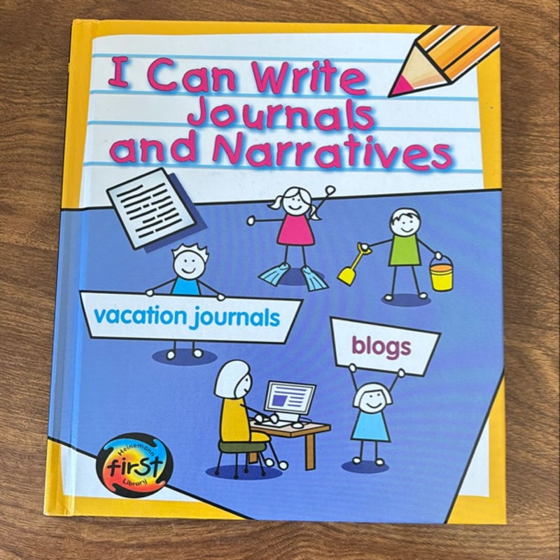 I Can Write Journals and Narratives