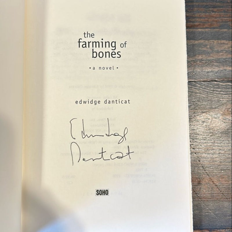 The Farming of Bones (signed)