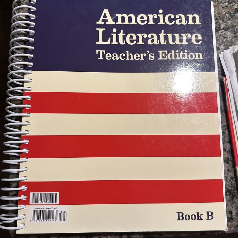 BJU Press American Literature Teacher’s Edition