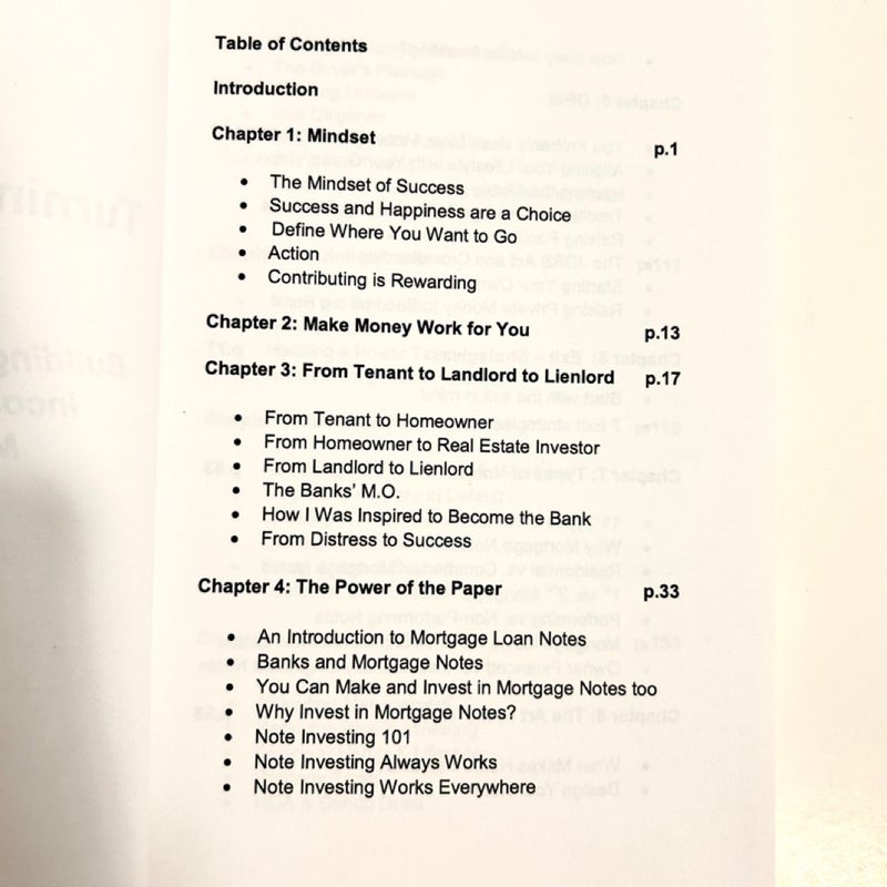 Turning Distress into Success - Signed