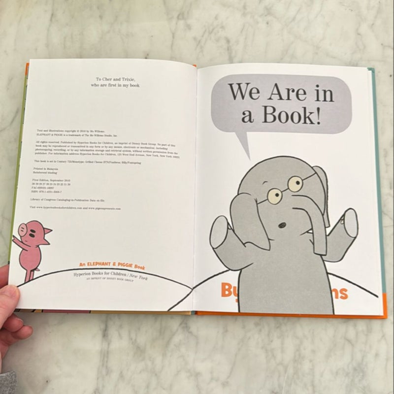 We Are in a Book! (an Elephant and Piggie Book)