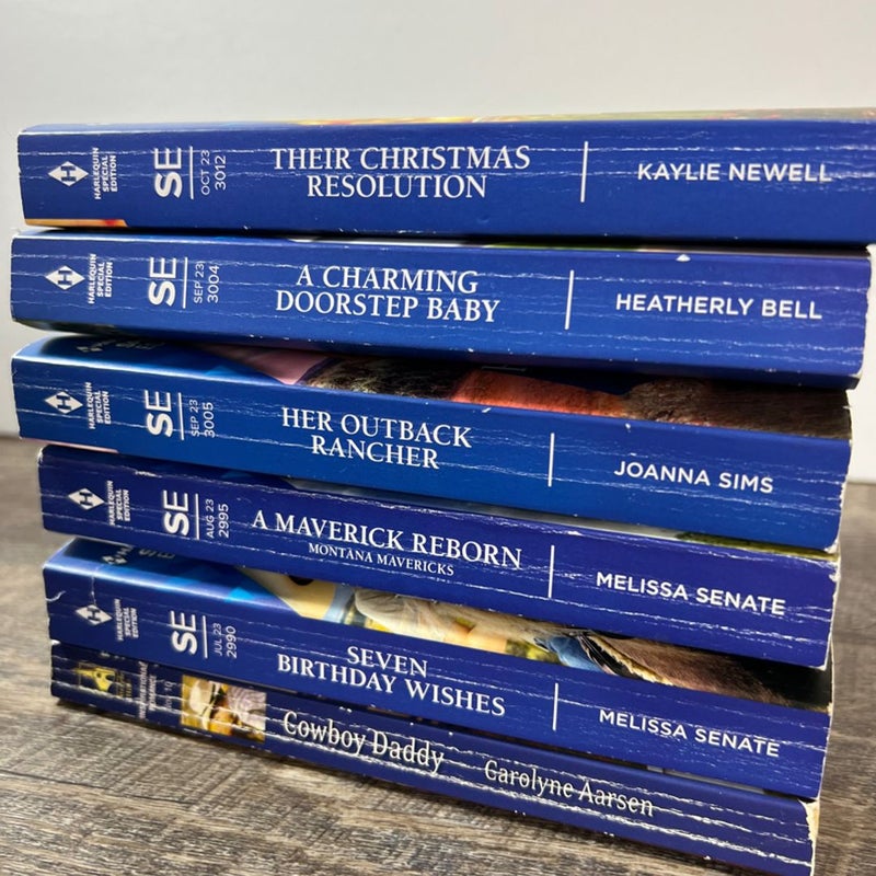 Harlequin Special Edition lot of 6