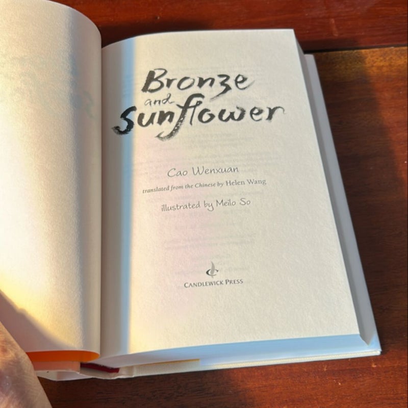 Bronze and Sunflower (1st US Ed/1st)