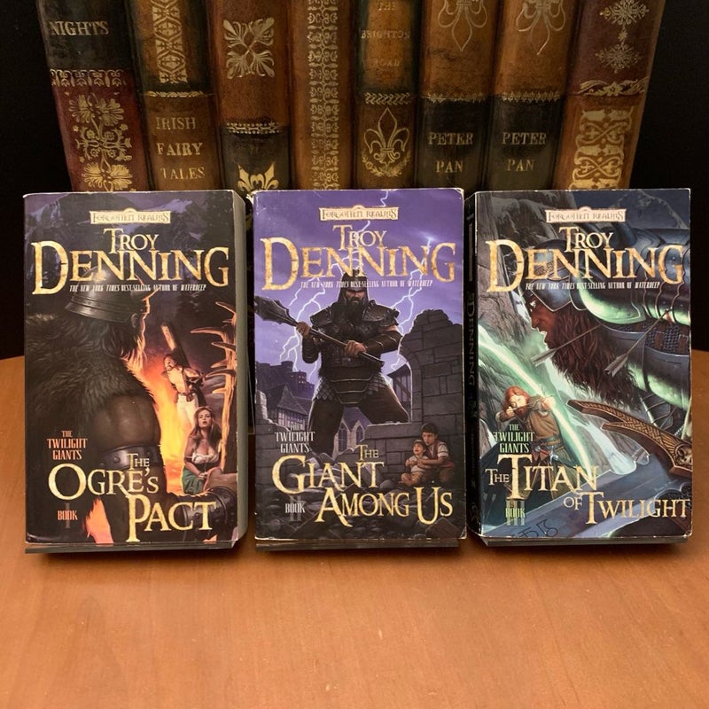 Complete Twilight Giants Trilogy 1-3: The Ogre’s Pact, The Giant Among Us, The Titan of Twilight