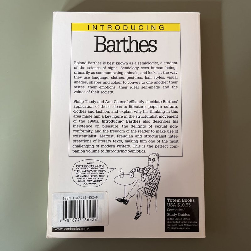 Introducing Barthes