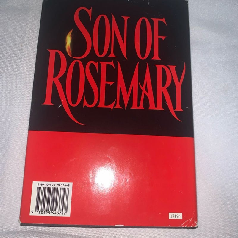 Son of Rosemary Ira Levin First Edition 1997