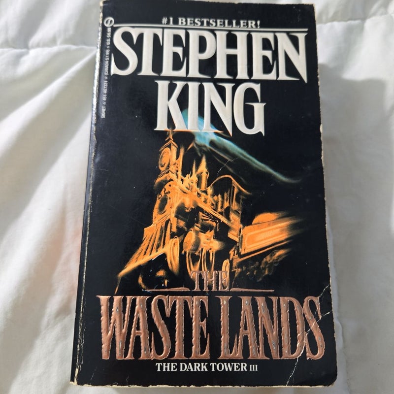 Rhe Waste Lands the Dark Tower III paperback vintage VG