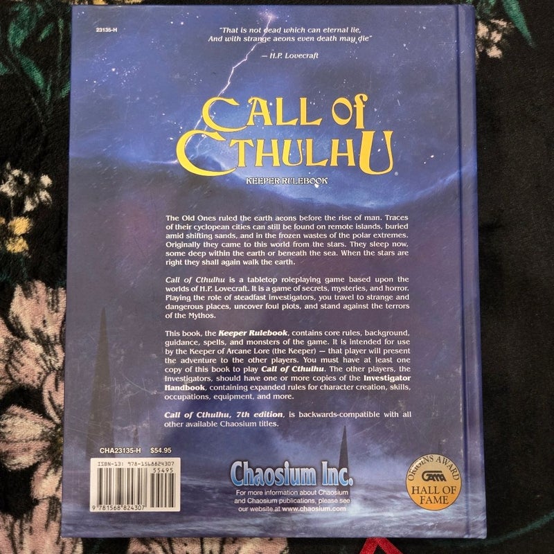 Call of Cthulhu Keeper's Rulebook