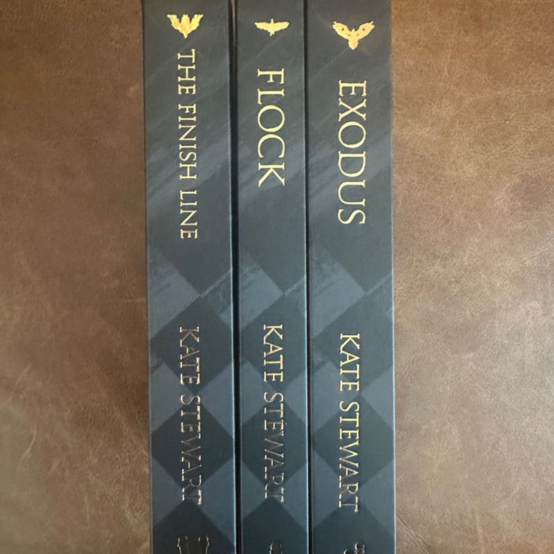 Bird Box Ravenhood Trilogy by Kate Stewart signed special