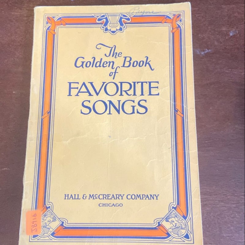 The Golden Book of Favorite Songs