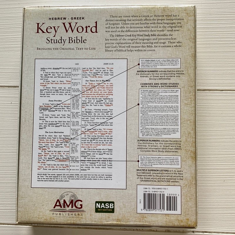 Key Word Study Bible NASB