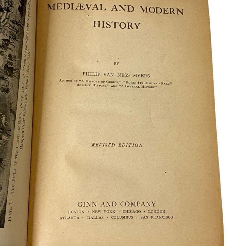 Mediaeval And Modern History