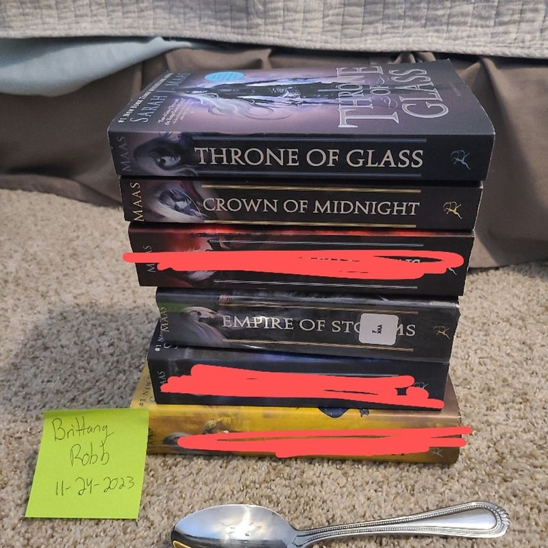 OOP Throne of Glass Bundle 