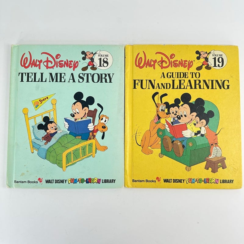 Walt Disney Fun-to-Learn Library Bundle-Lot of 14