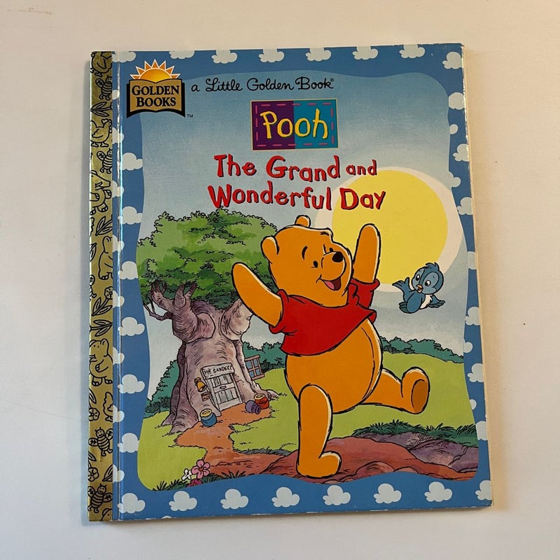Little Golden Books - Pooh The Grand and Wonderful Day