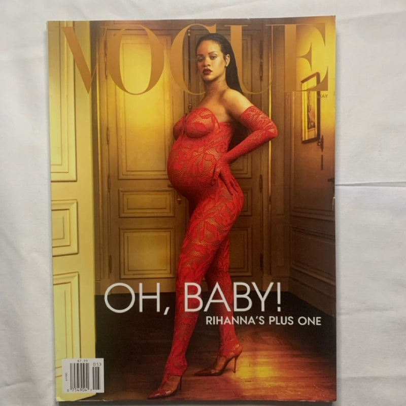 Vogue Rihanna’s “Oh Baby! Plus One” Issue May 2022 Magazine
