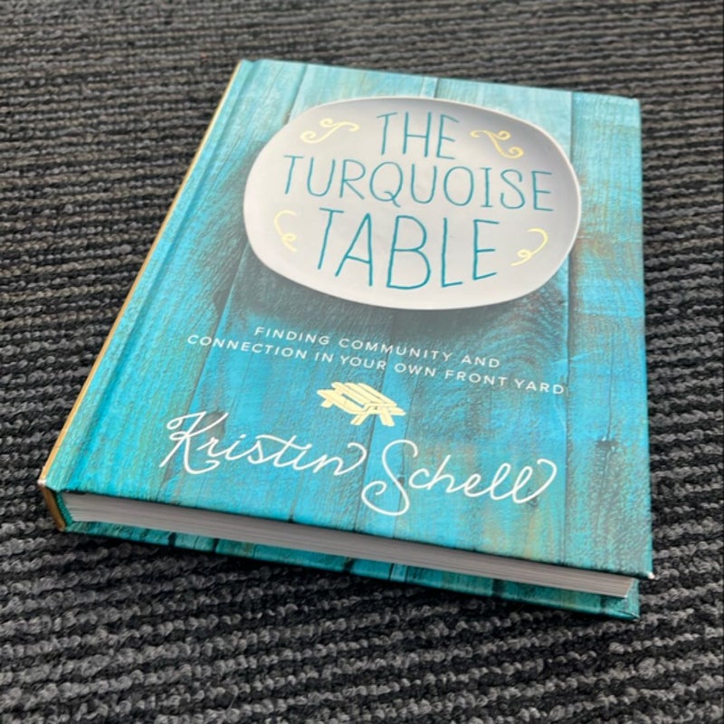 The Turquoise Table