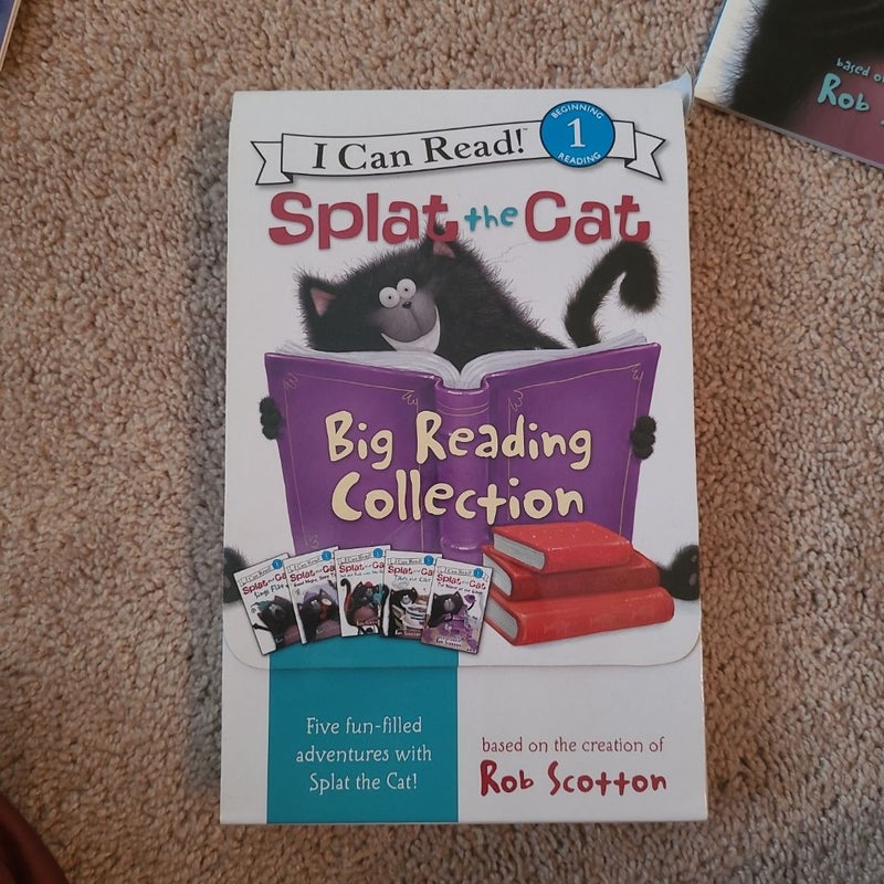 Splat the Cat I Can Read Level 1 Book Set 7 total