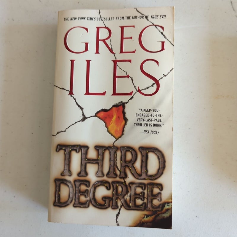 Greg Iles paperbacks X 3: Dead Sleep, 24 Hours, Third Degree 