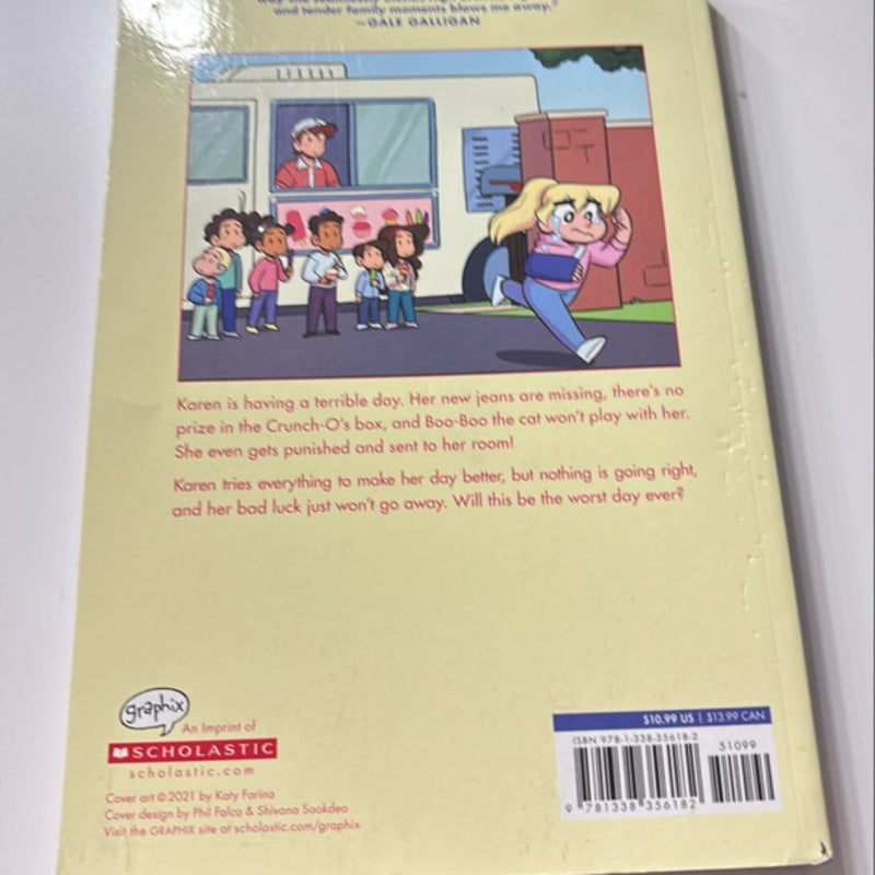 Karen's Worst Day (Baby-Sitters Little Sister Graphic Novel #3)