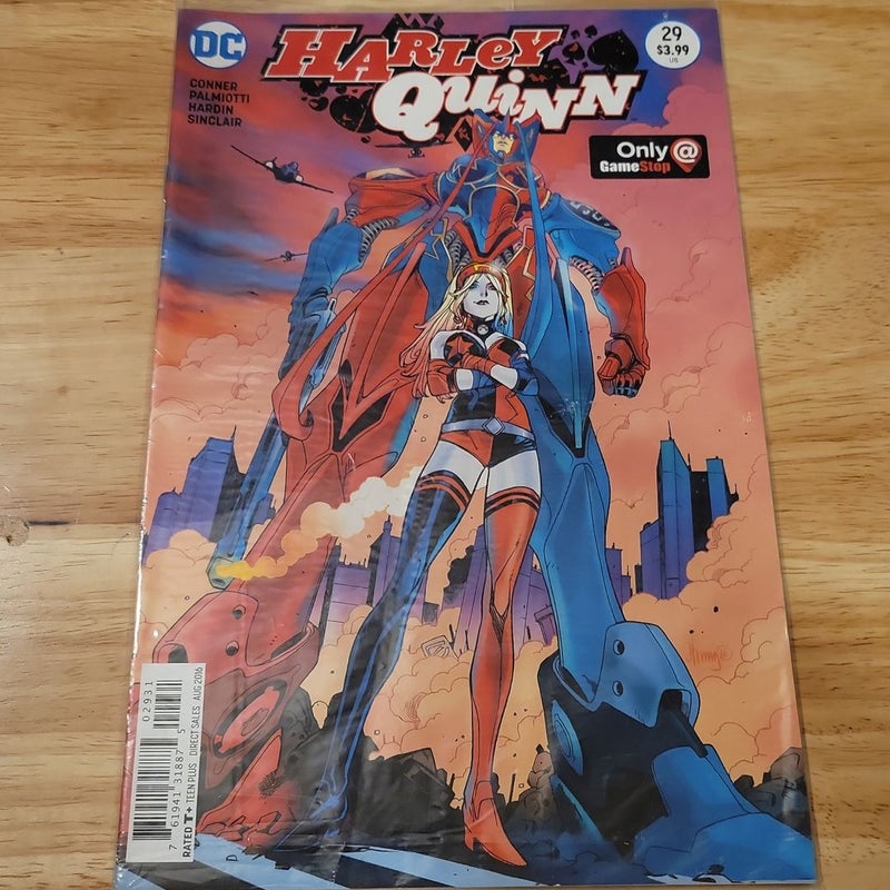 Harley Quinn #29 Gamestop Exclusive John Timms Color Cover (2016)