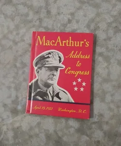 MacArthur's Address to Congress (rare) (vintage)