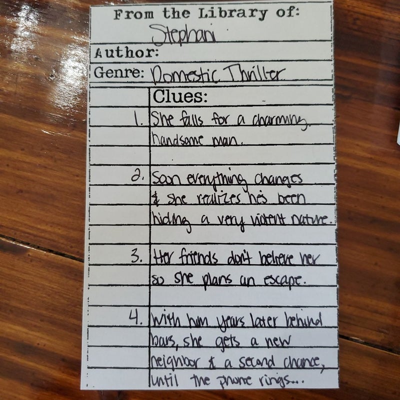 Blind Date With A Used Book 