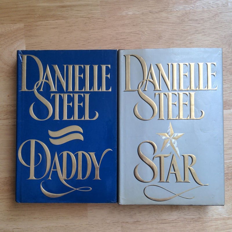 Danielle Steel 1989 Duo Bundle: Daddy, Star