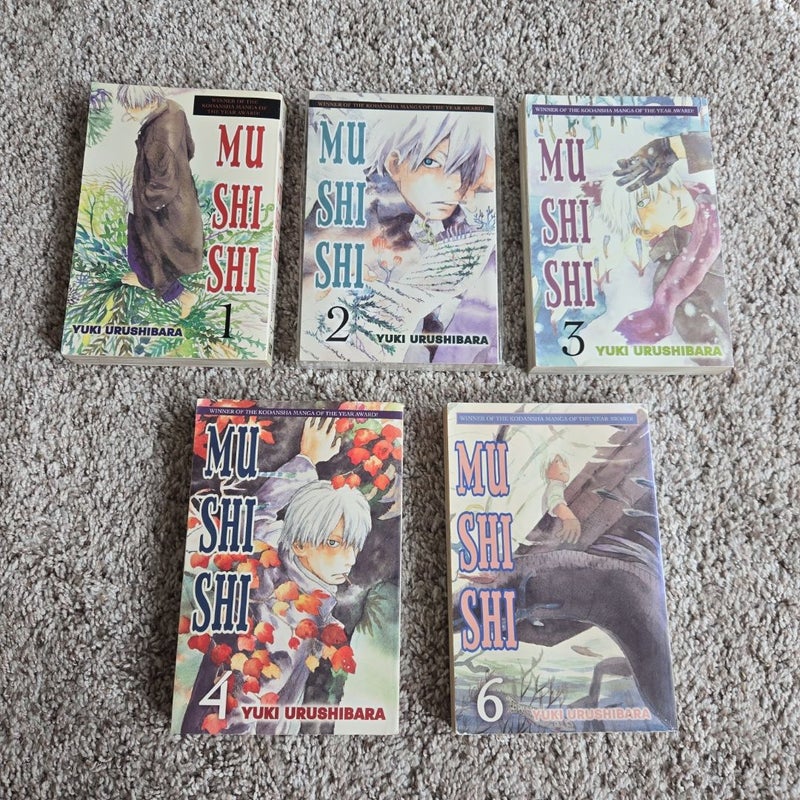 Mushishi incomplete set (vol 1-4, 6)