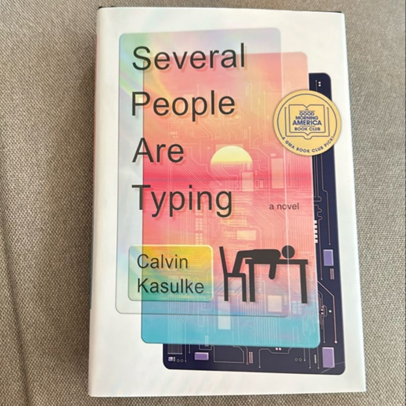 Several people are typing 