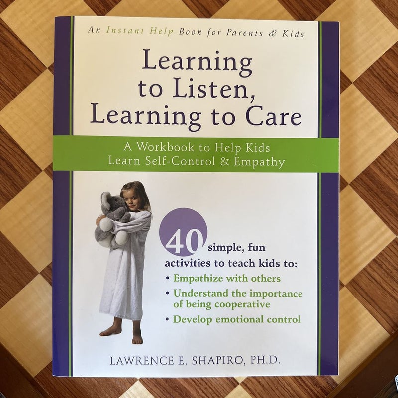 Learning to Listen, Learning to Care