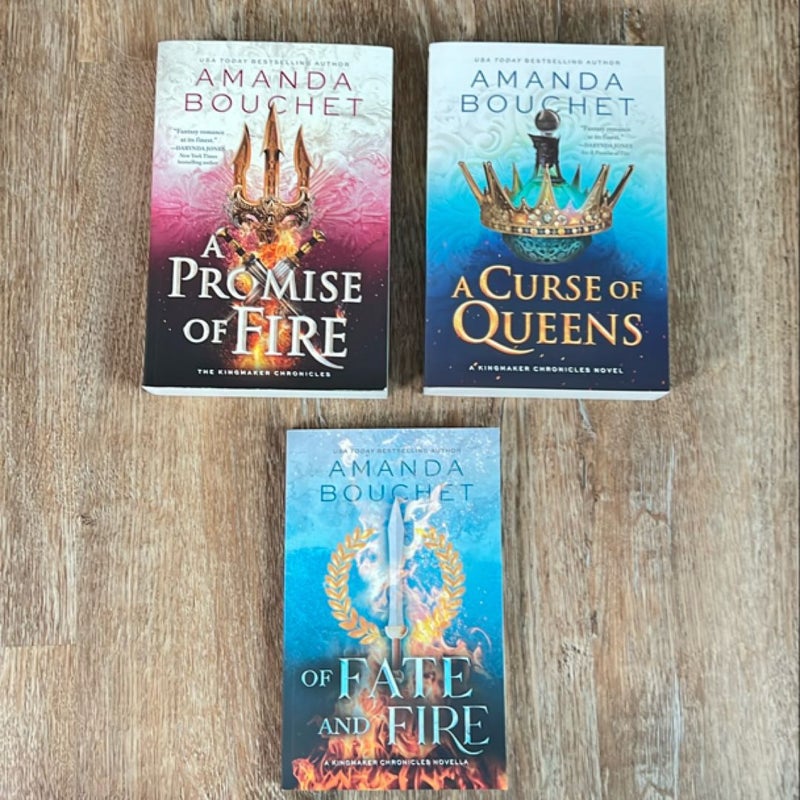 A Promise of Fire, A Curse of Queens, Of Fate and Fire