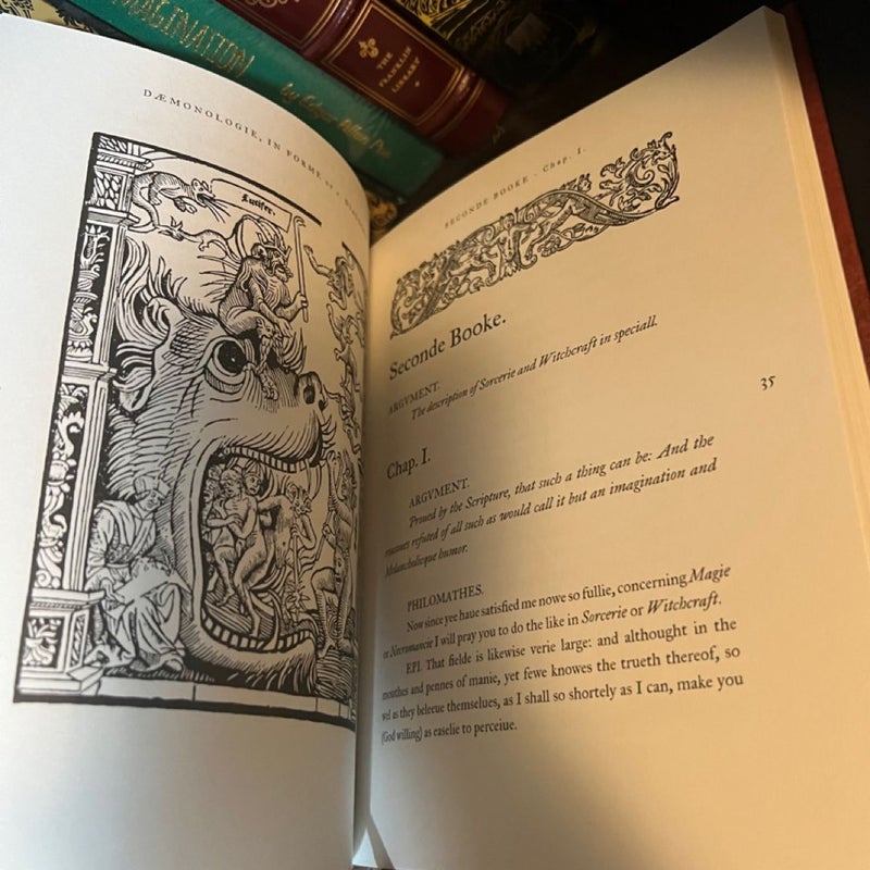 Dæmonologie by King James Rare Occult Book Hand-Numbered Collector's Edition