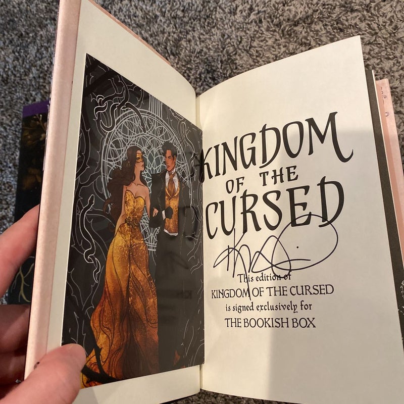 SIGNED Bookish Box popular Kingdom of the Wicked