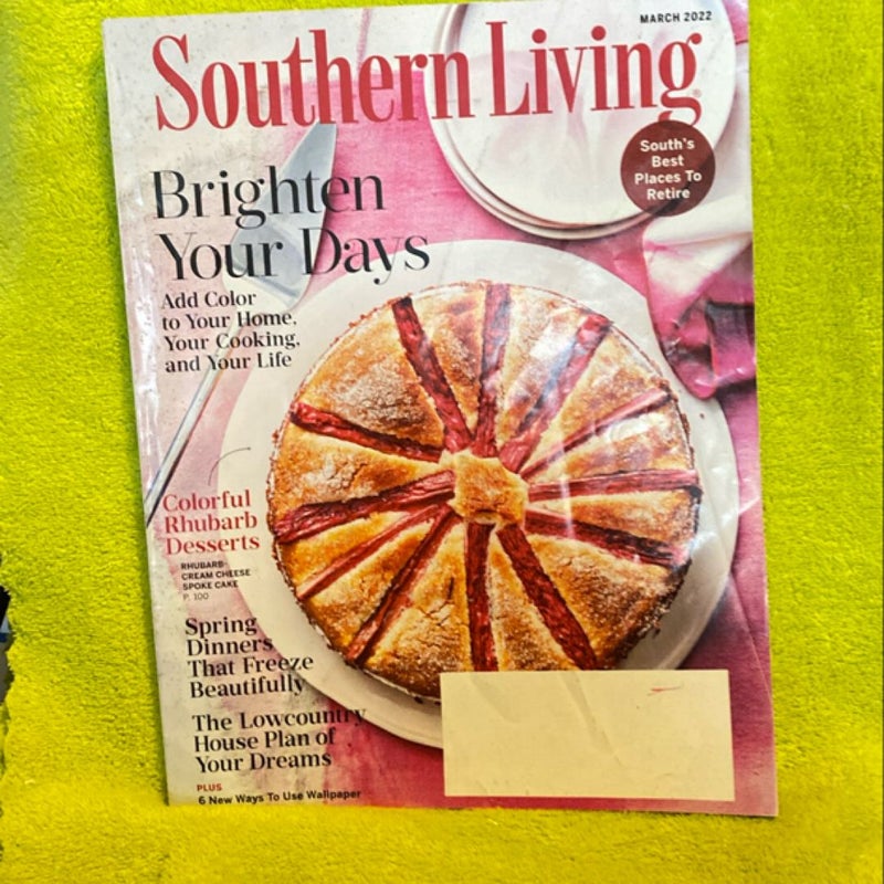 4 Southern Living and 1 Country Women Magazine Bundle