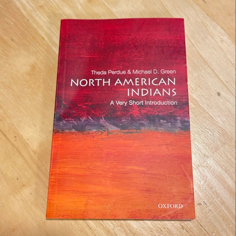 North American Indians: a Very Short Introduction