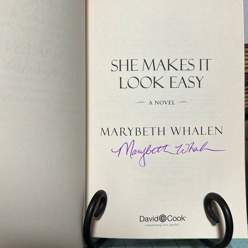 She Makes It Look Easy  (Signed)